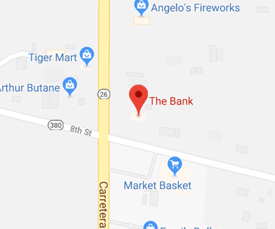 Google Map to Lake Arthur Branch
