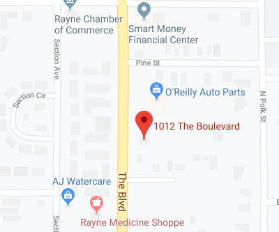 Google Map to Rayne Branch